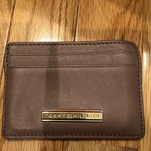 Tommy Hilfiger leather card case